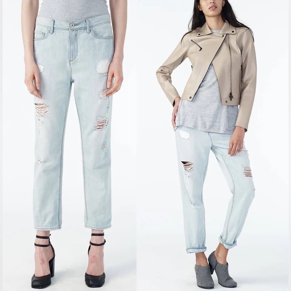 Armani Exchange Denim - Armani Exchange Boyfriend Jeans, Distressed, Sz 29